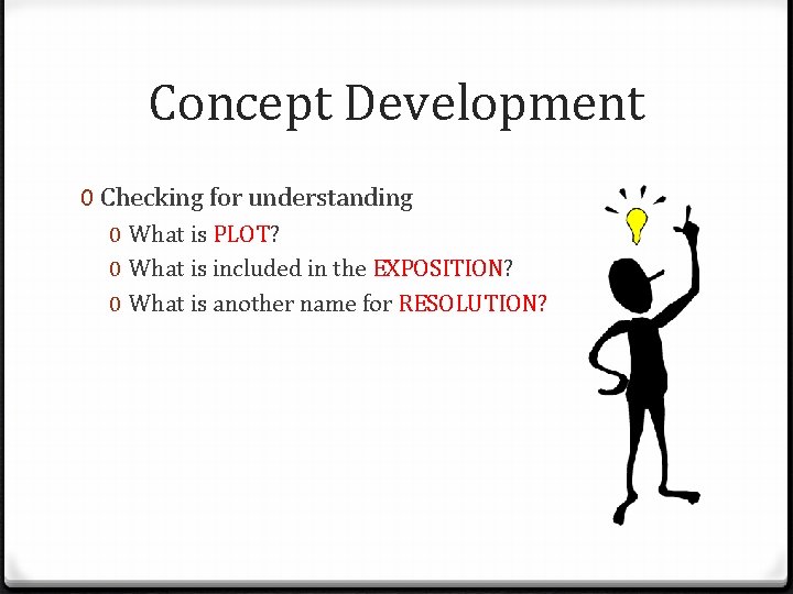 Plot Review ba ck Objective We will