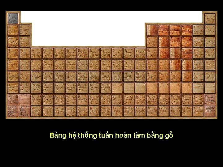 Bảng hệ thống tuần hoàn làm bằng gỗ 