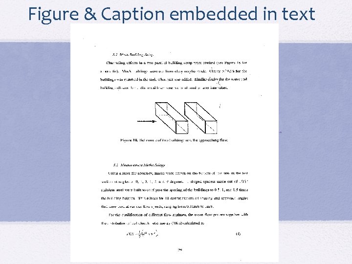 Figure & Caption embedded in text 