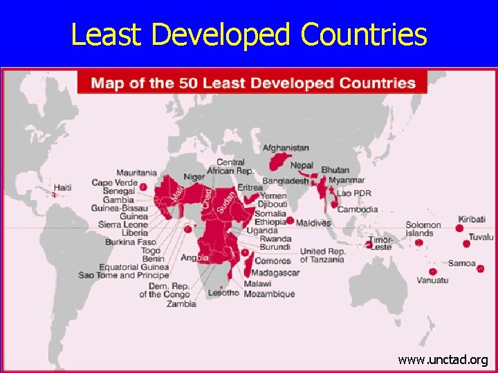 Least Developed Countries www. unctad. org 