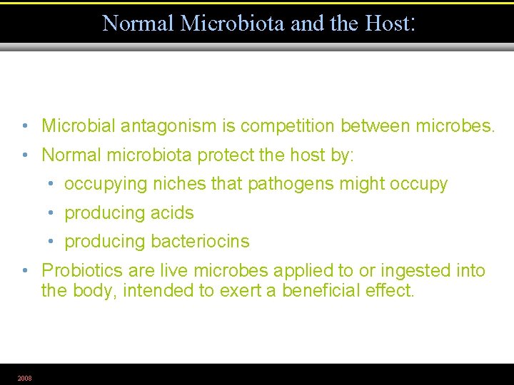 MICROBIOLOGY Chapter 14 Principles of Disease and Epidemiology