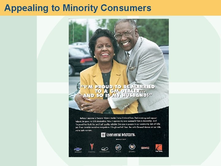 Appealing to Minority Consumers 