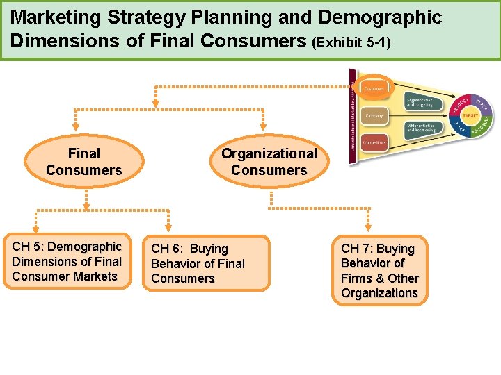 Marketing Strategy Planning and Demographic Dimensions of Final Consumers (Exhibit 5 -1) Final Consumers