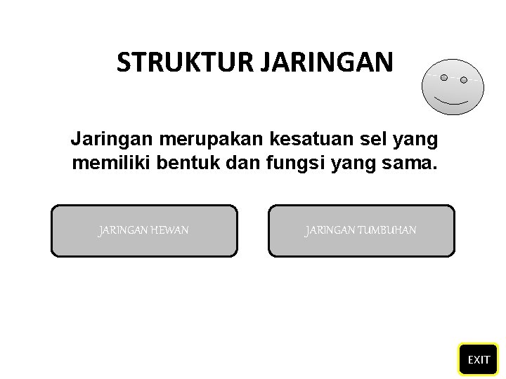 STRUKTUR JARINGAN Jaringan merupakan kesatuan sel yang memiliki bentuk dan fungsi yang sama. JARINGAN