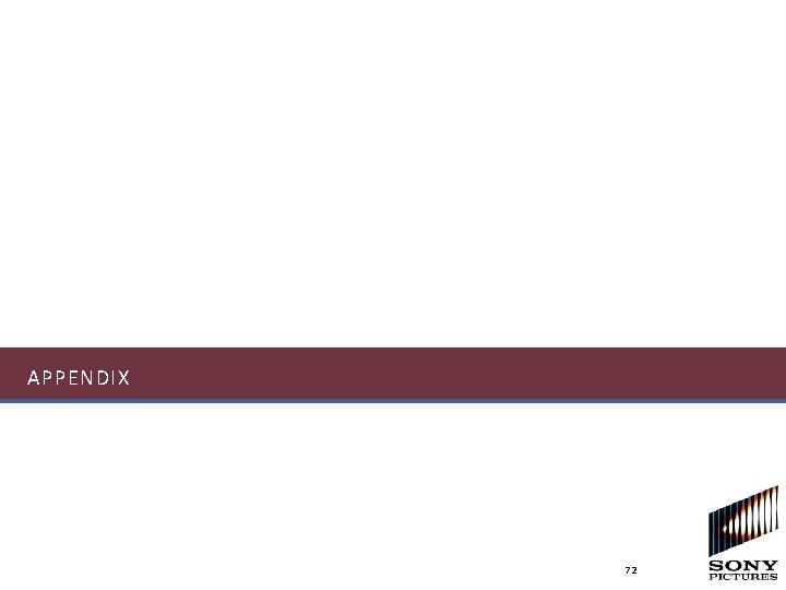 APPENDIX 72 