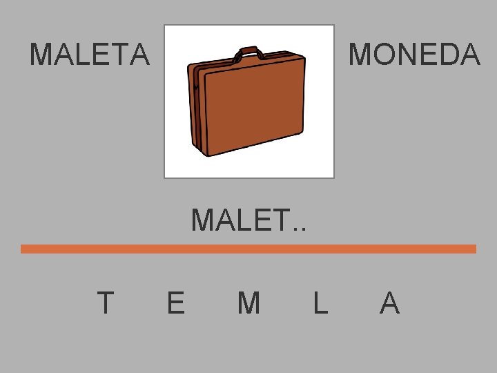 MALETA MONEDA MALET. . T E M L A 