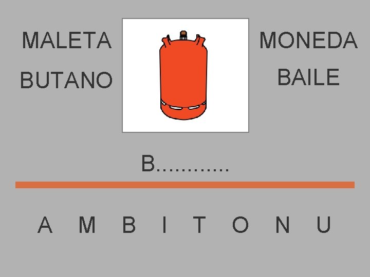 MALETA MONEDA BUTANO BAILE B. . . A M B I T O N