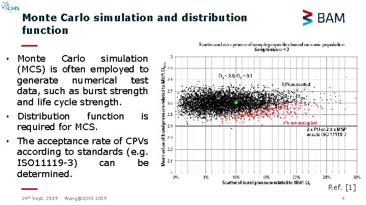 Monte Carlo simulation and distribution function • Monte Carlo simulation (MCS) is often employed Monte Carlo simulation and distribution function • Monte Carlo simulation (MCS) is often employed