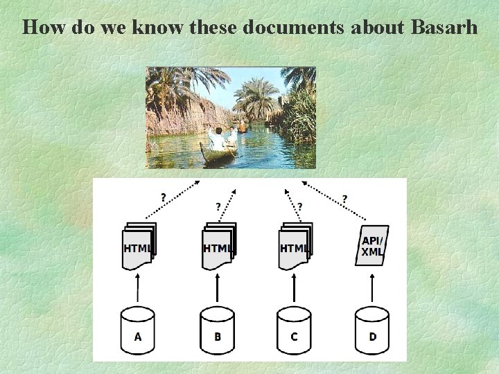 How do we know these documents about Basarh 