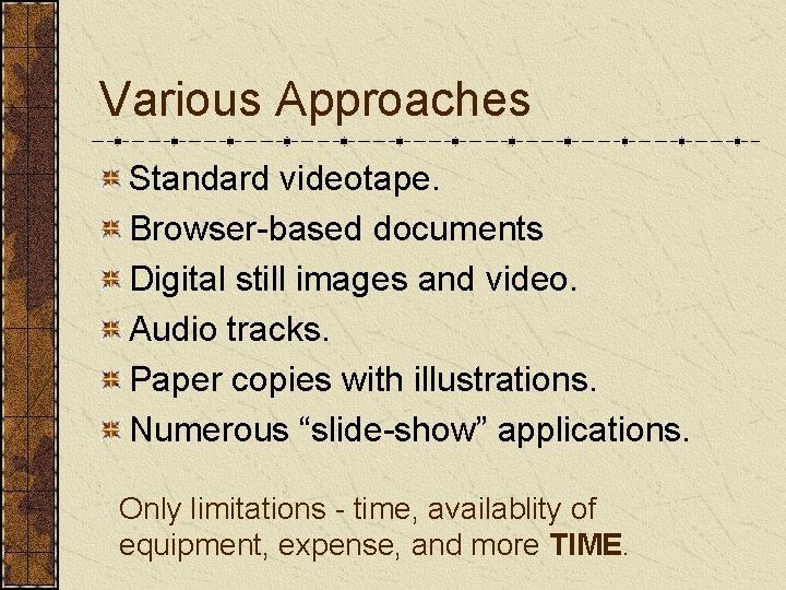 Use of Multimedia in the Clay Mineralogy Laboratory