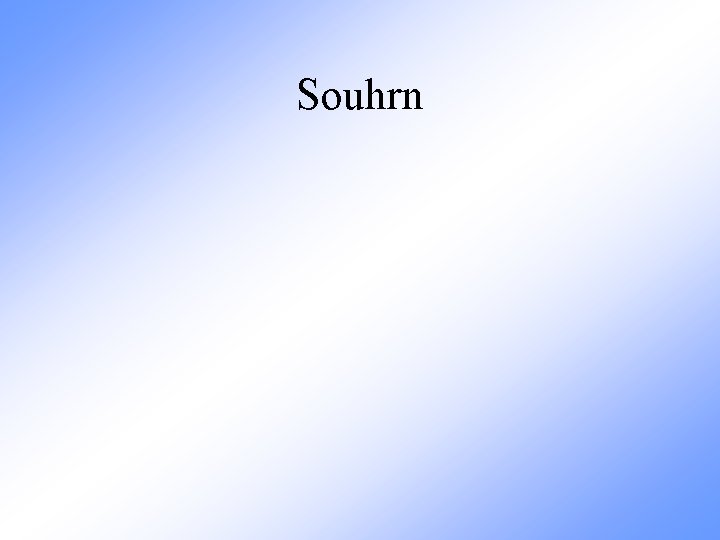 Souhrn 