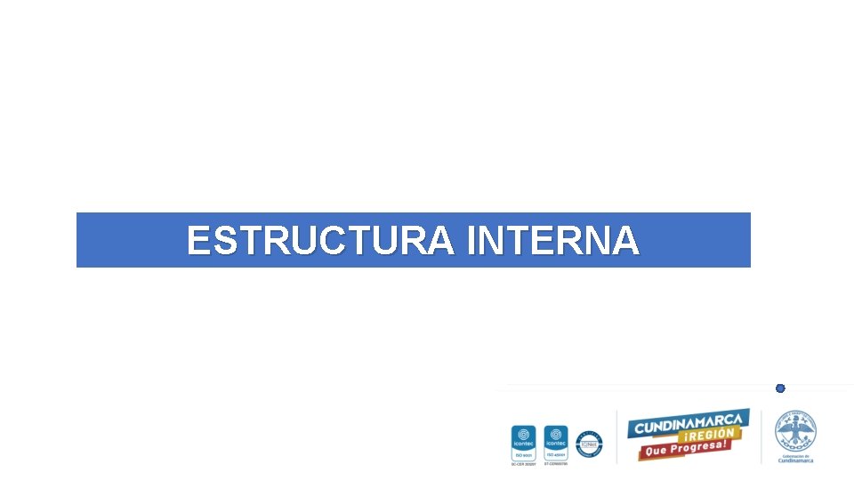 ESTRUCTURA INTERNA 