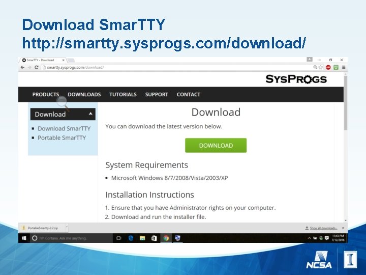 Download Smar. TTY http: //smartty. sysprogs. com/download/ 