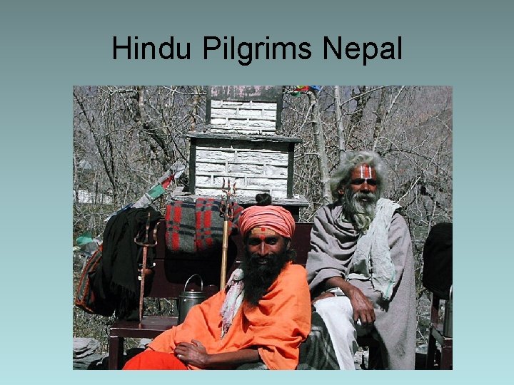 Hindu Pilgrims Nepal 