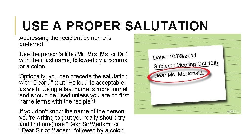 HOW TO WRITE A PROPER EMAIL BOH 4