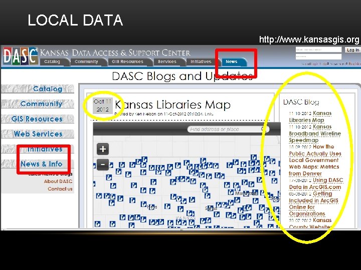 LOCAL DATA http: //www. kansasgis. org 