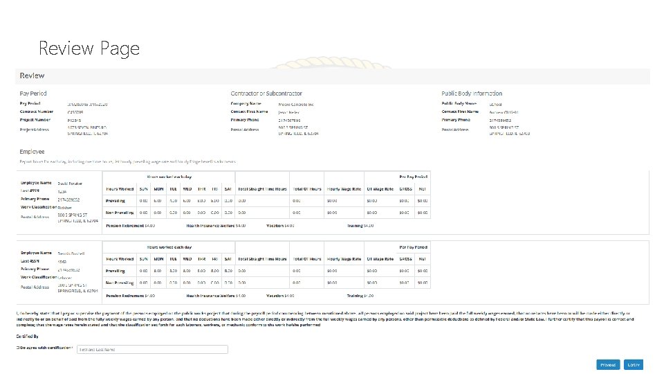 Review Page 