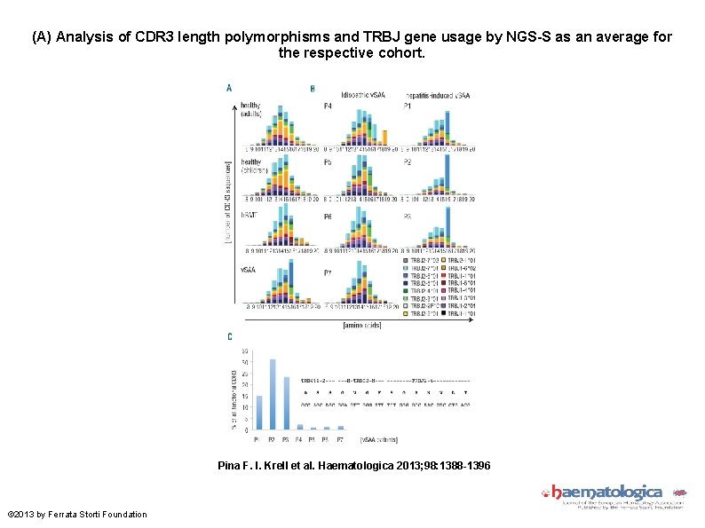 (A) Analysis of CDR 3 length polymorphisms and TRBJ gene usage by NGS-S as