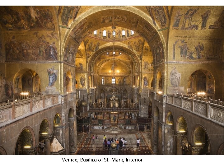Venice, Basilica of St. Mark, Interior 
