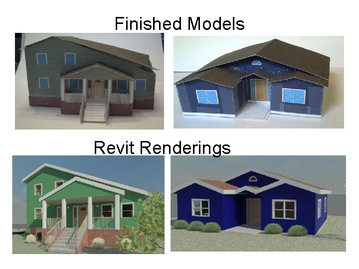 Finished Models Revit Renderings 