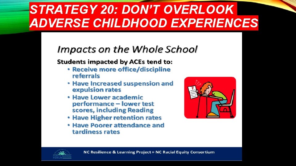 STRATEGY 20: DON’T OVERLOOK ADVERSE CHILDHOOD EXPERIENCES 