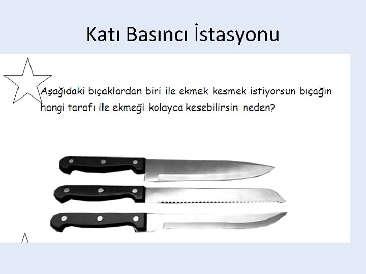 Katı Basıncı İstasyonu 