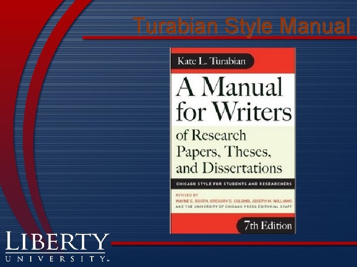 Turabian Style Manual 