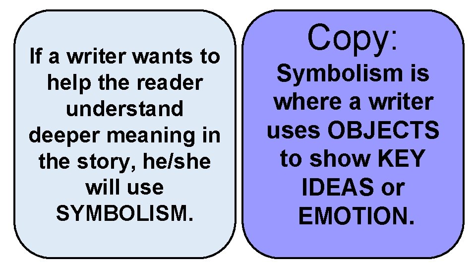If a writer wants to help the reader understand deeper meaning in the story,