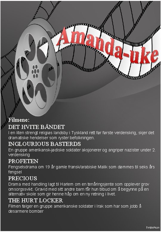 Filmene: DET HVITE BÅNDET I en liten strengt religiøs landsby i Tyskland rett første Filmene: DET HVITE BÅNDET I en liten strengt religiøs landsby i Tyskland rett første