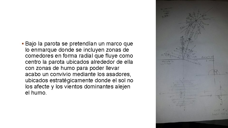 § Bajo la parota se pretendían un marco que lo enmarque donde se incluyen