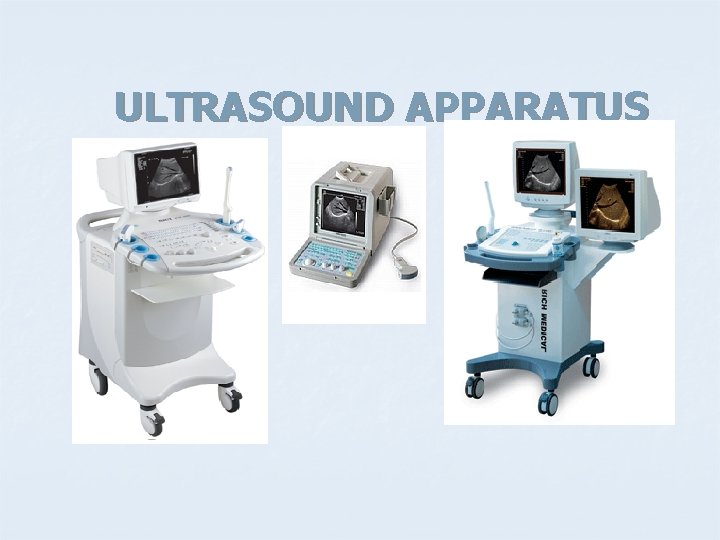 ULTRASOUND APPARATUS 