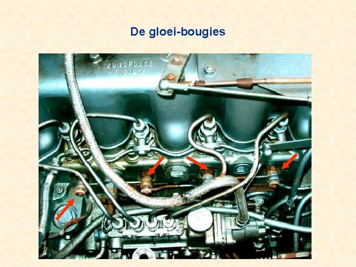 De gloei-bougies 