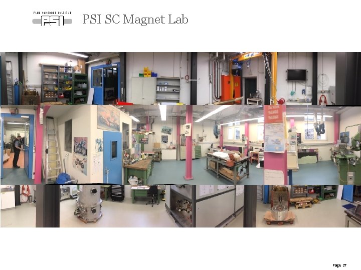 PSI SC Magnet Lab Page 27 