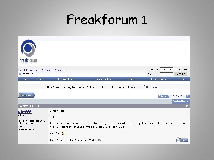 Freakforum 1 