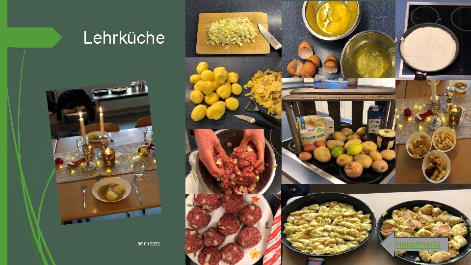 Lehrküche 05. 01. 2022 Hauptmenü 