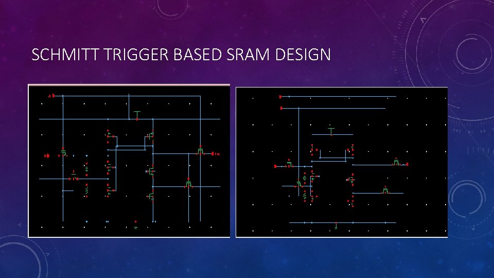 SCHMITT TRIGGER BASED SRAM DESIGN 