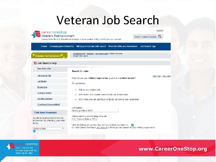 Veteran Job Search 