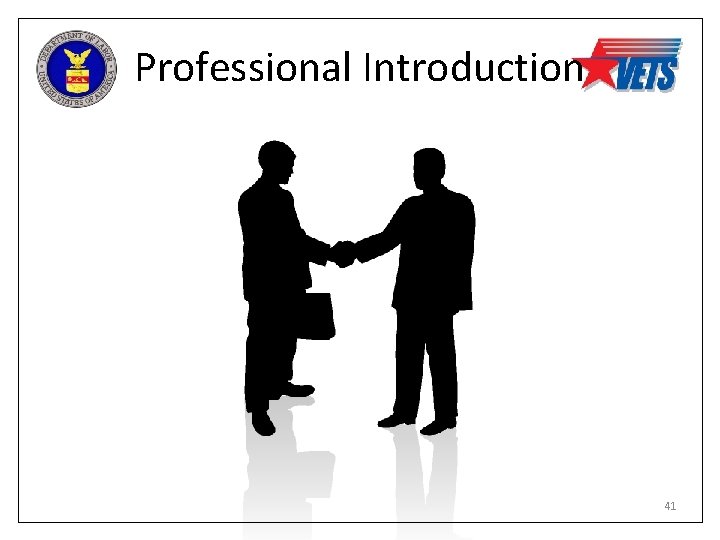 Professional Introduction 41 