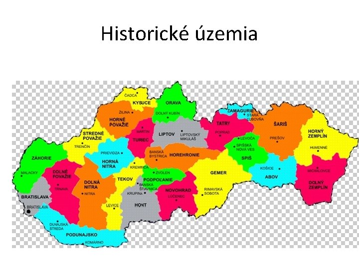 Historické územia 