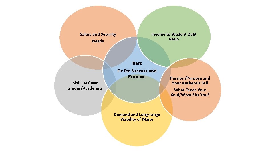 Salary and Security Needs Income to Student Debt Ratio Best Fit for Success and