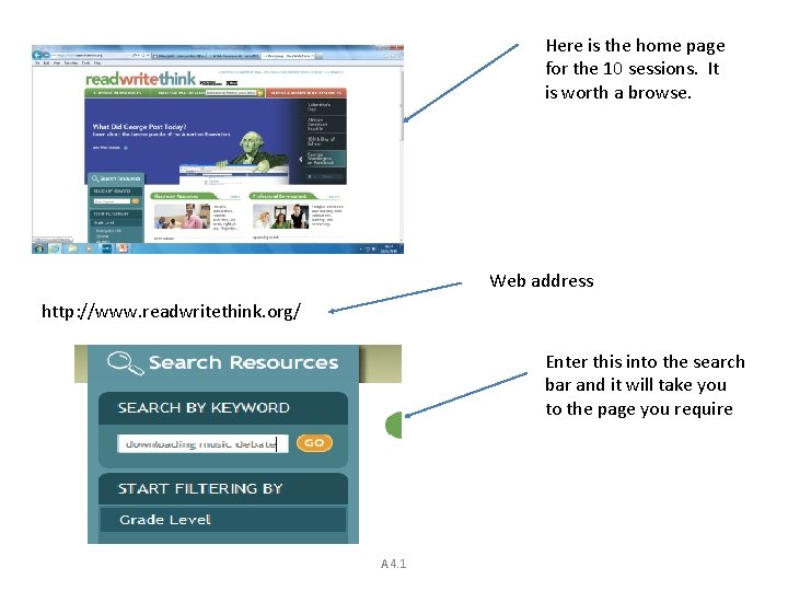 Here is the home page for the 10 sessions. It is worth a browse.