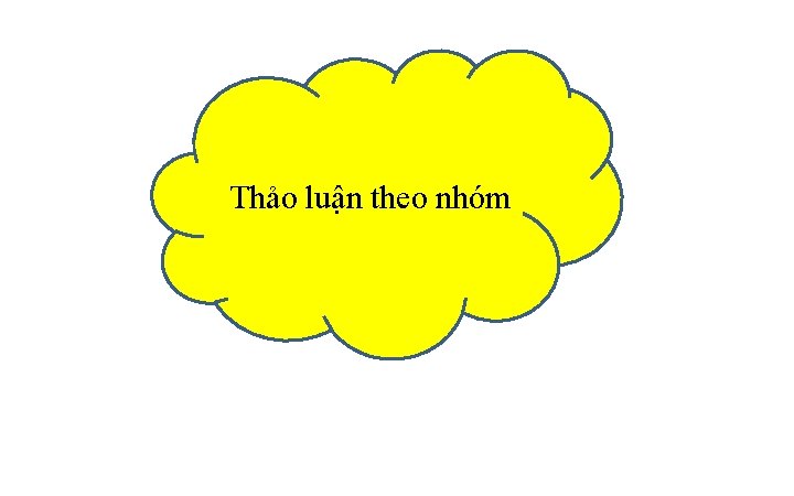 Thảo luận theo nhóm 