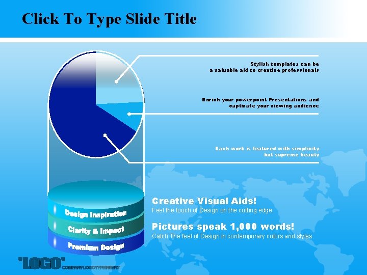 Click To Type Slide Title Stylish templates can be a valuable aid to creative