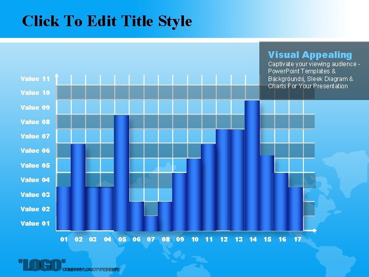 Click To Edit Title Style Visual Appealing Captivate your viewing audience Power. Point Templates
