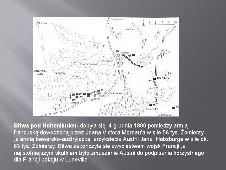Bitwa pod Hohenlinden- dobyła się 4 grudnia 1800 pomiędzy armią francuską dowodzoną przez Jeana