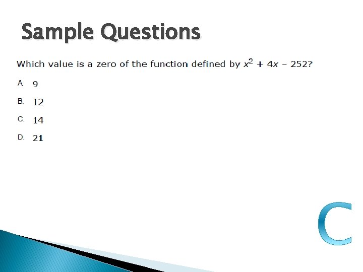 Sample Questions 