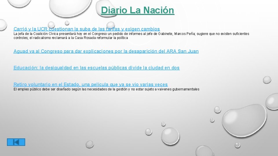 Diario La Nación Carrió y la UCR cuestionan la suba de las tarifas y