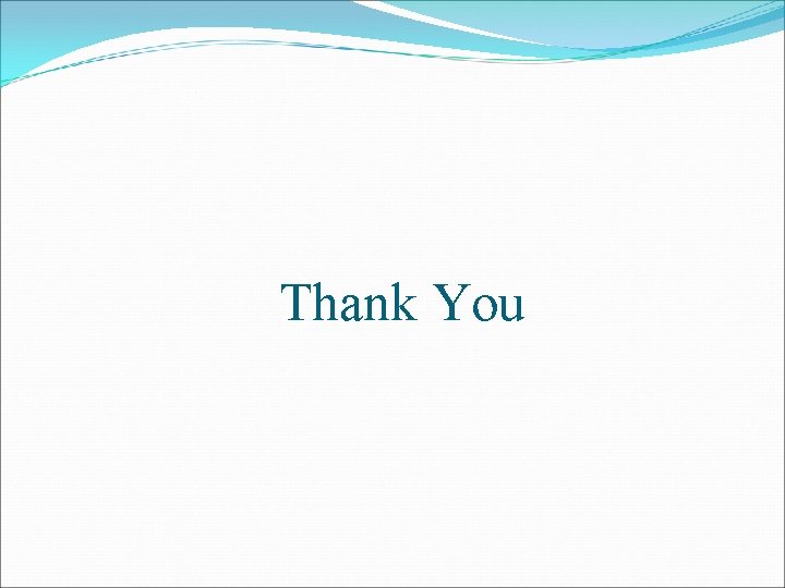 Thank You 