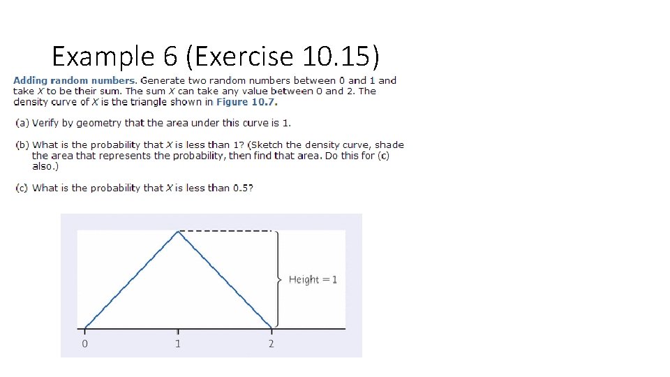 Example 6 (Exercise 10. 15) 