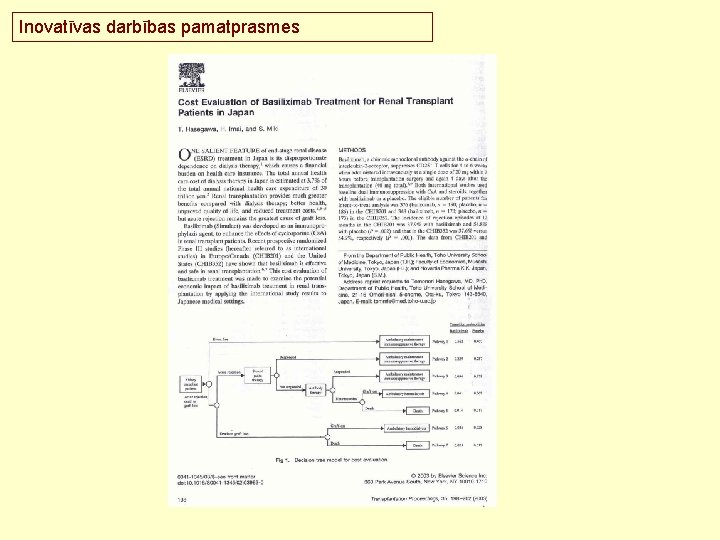 Inovatīvas darbības pamatprasmes 